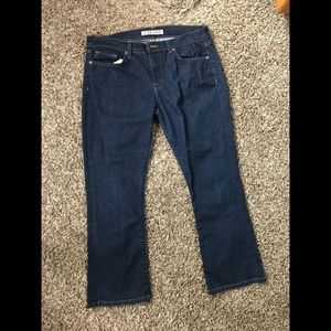 J Brand Jeans Gigi Cropped Dark Wash